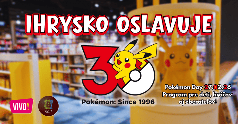 Pokémon day 30. výročie