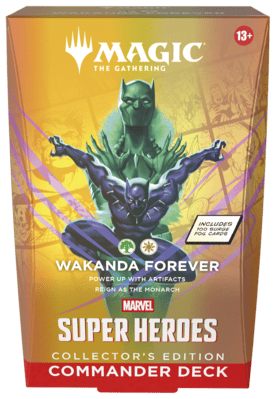 Marvel Super Heroes Collectors Commander Deck Display - Magic: the Gathering