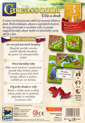 Carcassonne 3: Víla a drak 2025 (rozšírenie)
