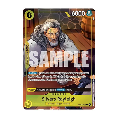 One Piece TCG: Illustration Box Vol. 7 (IB-07) Shakuyaku a Silvers Rayleigh