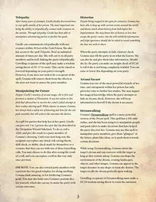 Drop in Villains and Factions