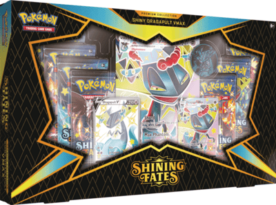 Pokémon: Shiny Dragapult Premium Collection Shining Fates Sword and Shield 4,5