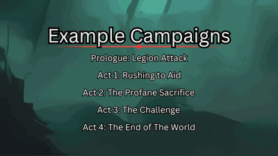 Drop in Villains and Factions