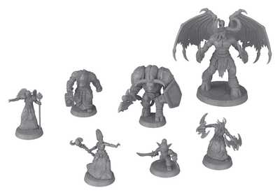 Dungeons & Dragons x World of Warcraft Miniatures Set 1