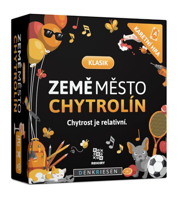 Země město chytrolín CZ: Klasik - karetní hra
