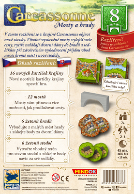 Carcassonne 8: Mosty a hrady 2025 (rozšírenie)