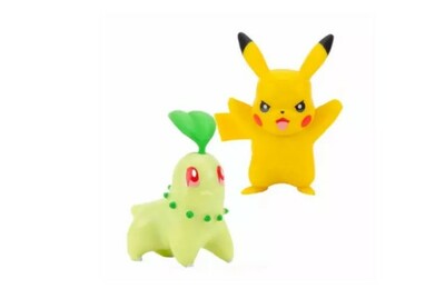 Figúrka Pokémon Battle Figure Pack - Pikachu a Chikorita
