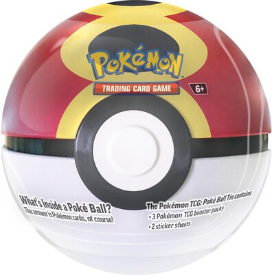 Pokémon Poke Ball Tin (Repeat Ball)