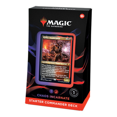 Starter Commander Deck: Chaos Incarnate - Magic: The Gathering