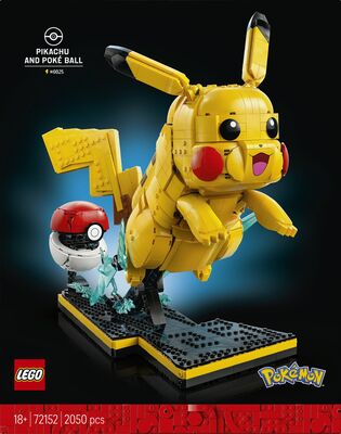 LEGO Pokémon Pikachu a pokébal
