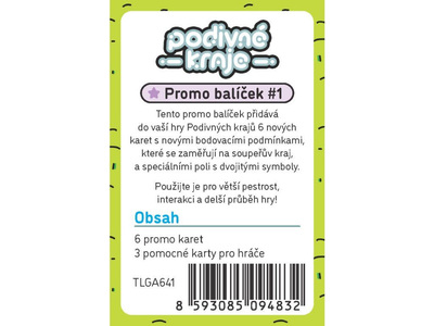 Podivné kraje: Promo balíček 1 (rozšírenie)
