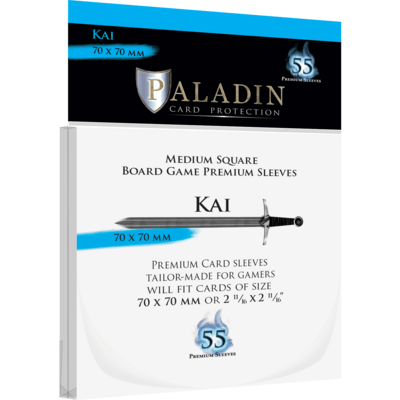 obaly Paladin - KAI Premium Square 70x70mm (55ks)