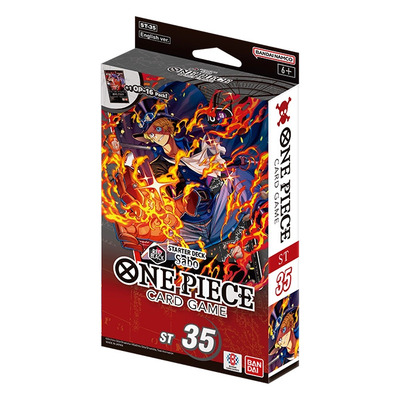 One Piece TCG: Sabo Starter deck (Red/Black, ST-35)