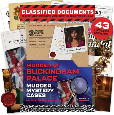Murder Mystery Cases: Murder at Buckingham Palace