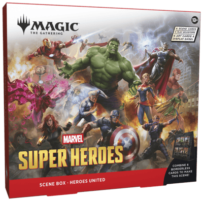Marvel Super Heroes Scene Box - Heroes United - Magic: the Gathering
