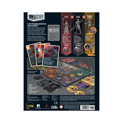 Sada Unmatched: Zaklínač Pád říší, Stříbro a ocel + figúrka