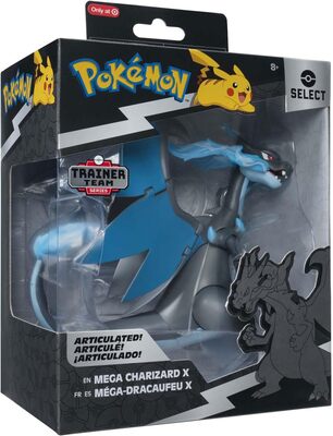 Figúrka Pokémon: Select Super-Articulated MEGA CHARIZARD X 15cm