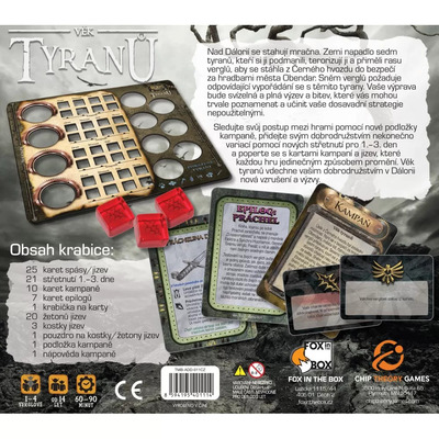 Kosti jsou vrženy: Věk Tyranů (rozšírenie)