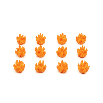 Nemesis & Nemesis Lockdown: Fire tokens 3dPrint (12 ks)