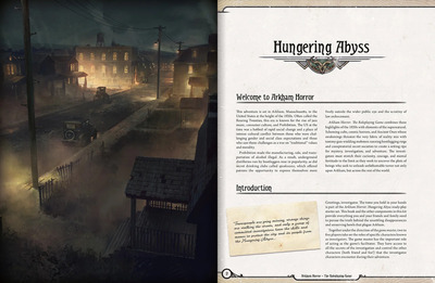 Arkham Horror RPG Hungering Abyss Starter Set