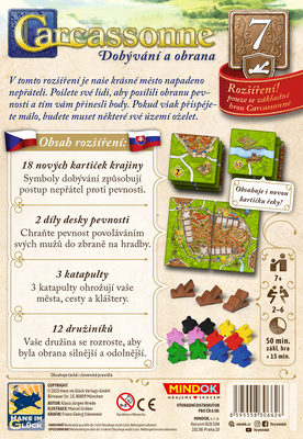 Carcassonne 7: Dobývání a obrana 2025 (rozšírenie)