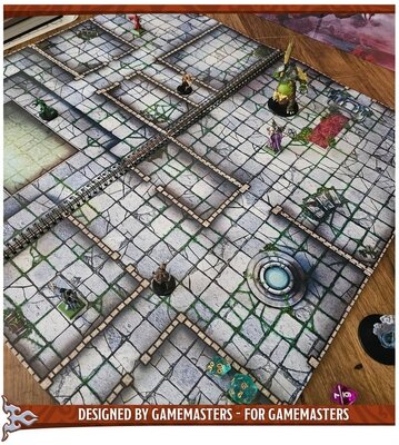 mapa RPG The Dungeon Books of Battle Mats
