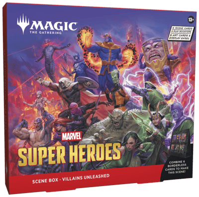 Marvel Super Heroes Scene Box - Villains Unleashed - Magic: the Gathering