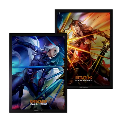 Obaly LOL Riftbound Vendetta Art Sleeves Diana vs. Leona