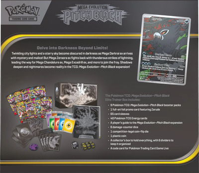 Pokémon: Pitch Black Elite Trainer box Mega Darkrai ex
