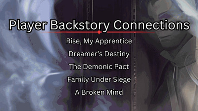 Drop in Villains and Factions