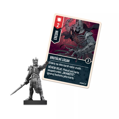 Sada Unmatched: Zaklínač Pád říší, Stříbro a ocel + figúrka