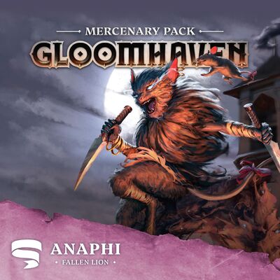 Gloomhaven Mercenary Pack Anaphi Fallen Lion (expansion)
