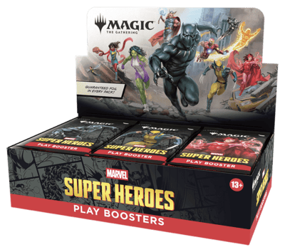 Marvel Super Heroes Play Booster Box - Magic: the Gathering