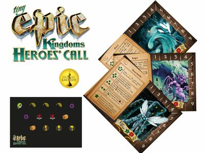 Tiny Epic Kingdoms: Heroes Call Kickstarter Deluxe Edition