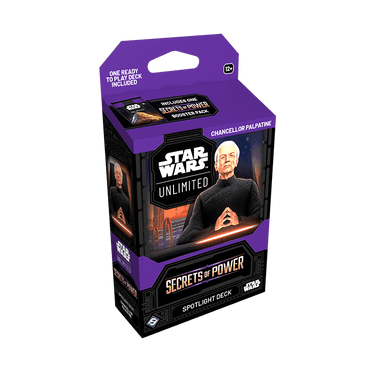 Star Wars: Unlimited - Secrets of Power Spotlight Deck - Chancellor Palpatine