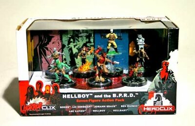 HorrorClix Dark Horse, Hellboy and B.P.R.D. Action Pack