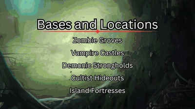 Drop in Villains and Factions