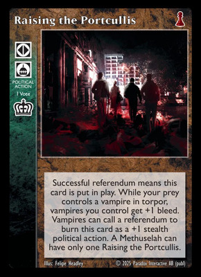 Vampire the Eternal Struggle New Blood Lasombra intro deck