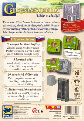 Carcassonne 4: Věže a zloději 2025 (rozšírenie)