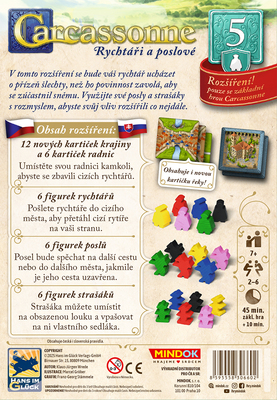 Carcassonne 5: Rychtáři a poslové 2025 (rozšírenie)