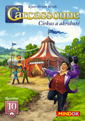 Carcassonne 10: Cirkus a akrobaté 2025 (rozšírenie)
