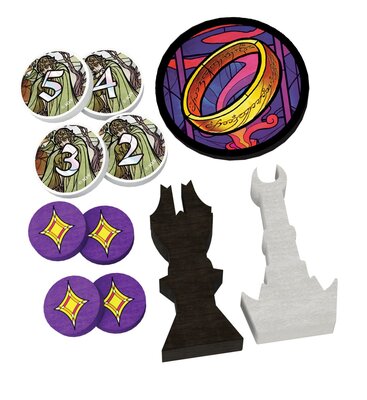 Pán prstenů: Dvě věže - Štychová karetní hra