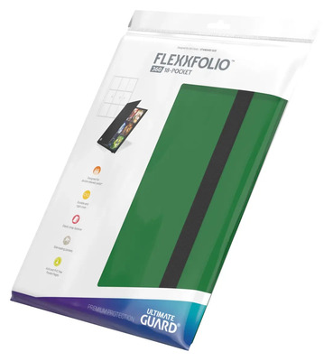 Album Ultimate Guard Flexxfolio 360 18-pocket GREEN