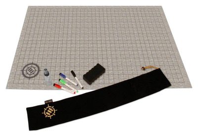 Tabletop RPG Grid Mat Campaign Kit Tapis Grille
