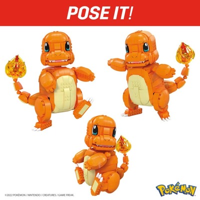 Mega Construx Pokémon: JUMBO CHARMANDER