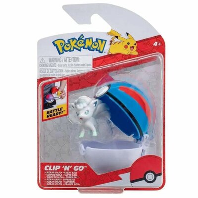 Figúrka Pokémon Clip 'N' Go - Pokéball Vulpix