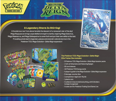 Pokémon: Delta Reign Elite Trainer box Kyogre