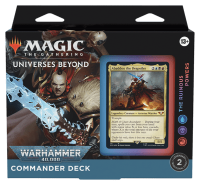 Warhammer 40K Commander Deck Set (4 Decks) - Magic: The Gathering