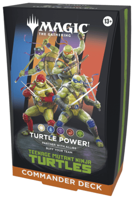 Teenage Mutant Ninja Turtles Commander Deck - Magic: The Gathering