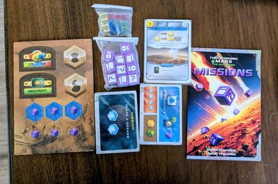 Terraforming Mars: The Dice Game - Missions (expansion)
